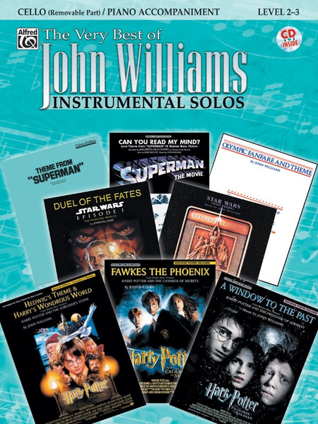 The Very Best of John Williams Instrumental Solos Level 2-3 for Violin with Piano Accompaniment (Book/Online Access Included)