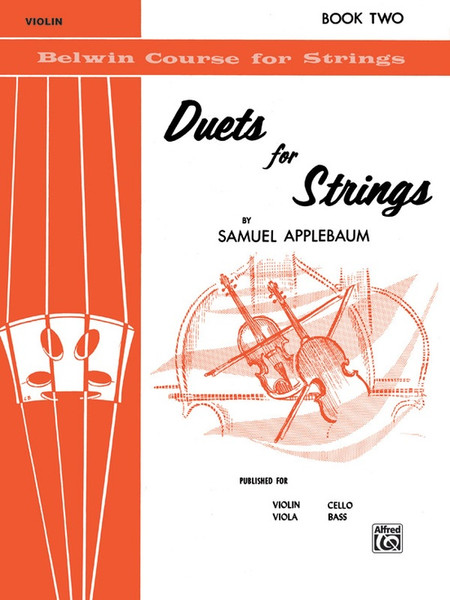 Duets for Strings Violin Book 2 by Samuel Applebaum