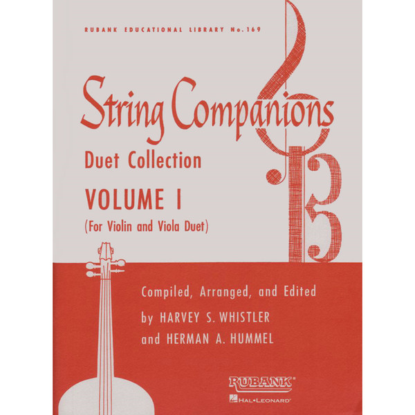 Harvey Whistler & Herman Hummel 1 - String Companions Volume 1 for Violin and Viola Duet