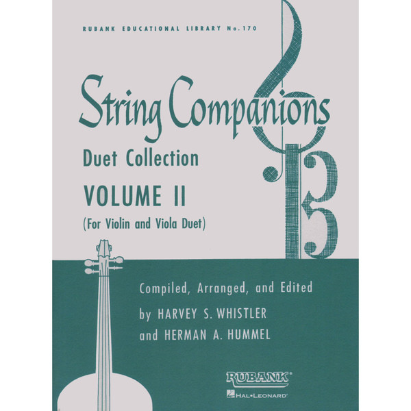 Harvey Whistler & Herman Hummel - String Companions Volume 2 for Violin and Viola Duet