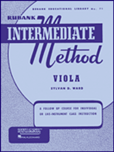 Rubank Intermediate Method - Viola