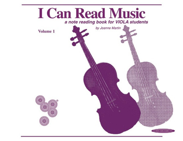 I Can Read Music Volume 1 for Viola by Joanne Martin