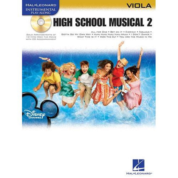 Hal Leonard Insturmental Play-Along for Viola: High School Musical 2 (Book/CD Set)