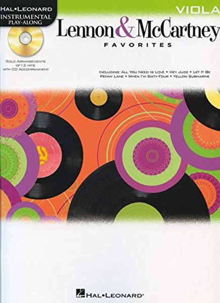 Hal Leonard Instrumental Play-Along for Viola: Lennon & McCartney Favorites (Book/CD Set)