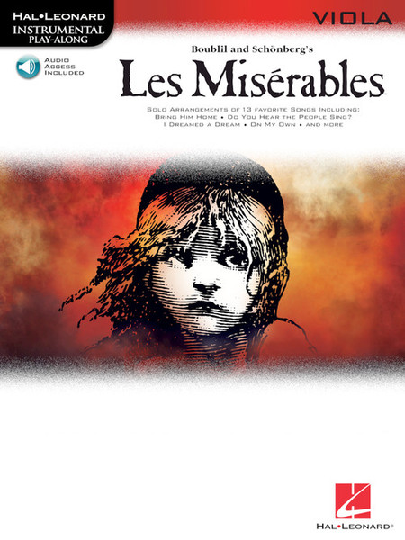 Hal Leonard Instrumental Play-Along for Viola: Les Miserables (with Audio Access)