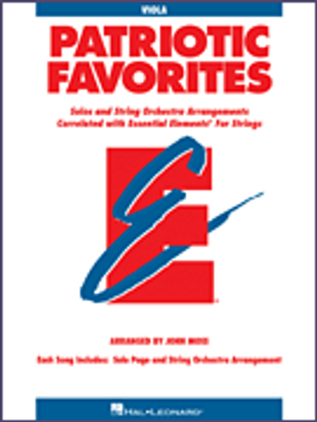 Essential Elements Patriotic Favorites for Strings - Viola