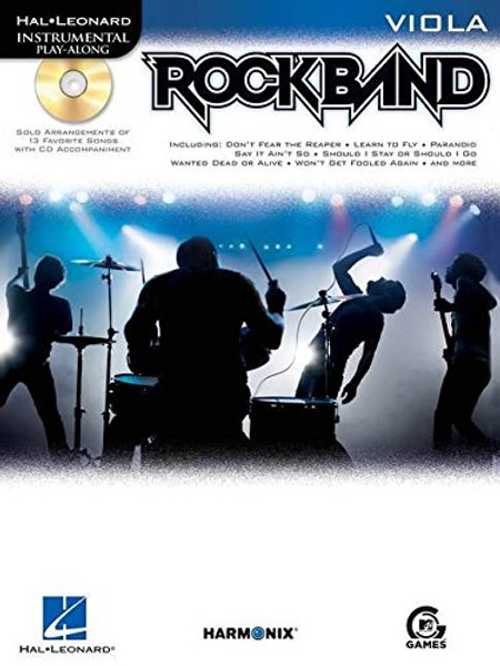 Hal Leonard Instrumental Play-Along for Viola: Rockband (Book/CD Set)