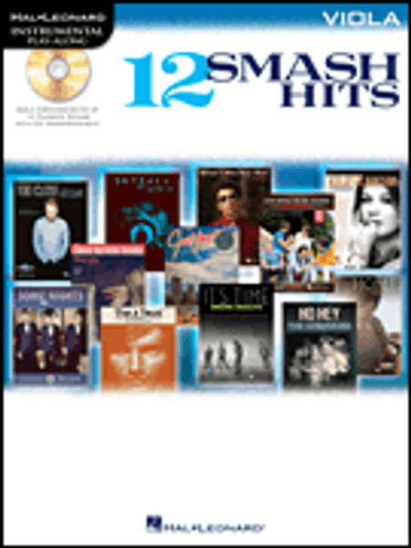 Hal Leonard Instrumental Play-Along for Viola: 12 Smash Hits (Book/CD Set)