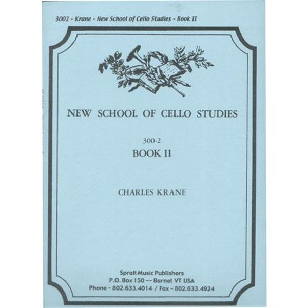 New School of Cello Studies Book 2 by Charles Krane