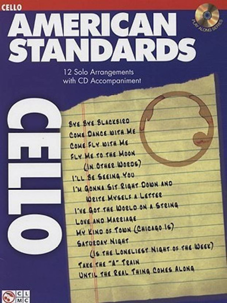 American Standards for Cello (Book/CD Set)