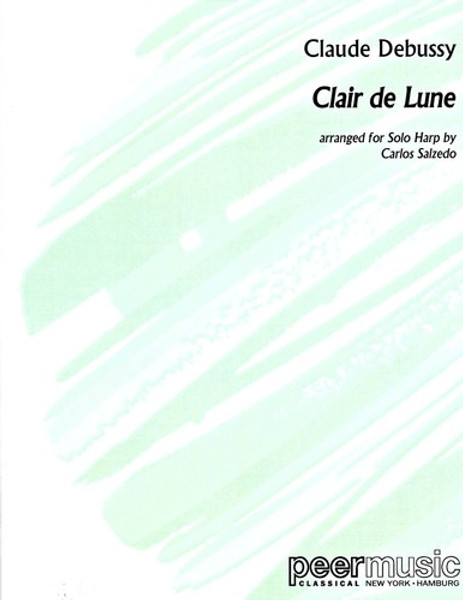 Debussy - Clair de Lune for Solo Harp by Carlos Salzedo