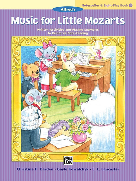 Music for Little Mozarts - Notepeller & Sight-Play Book - Level 4