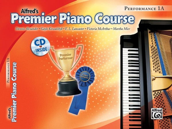 Alfred's Premier Piano Course - Performance - Level 1A Book/Downloadable MP3s with TNT