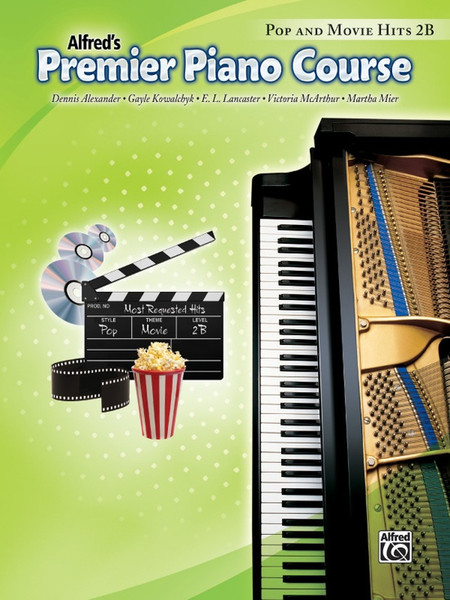 Alfred's Premier Piano Course - Pop & Movie Hits - Level 2B