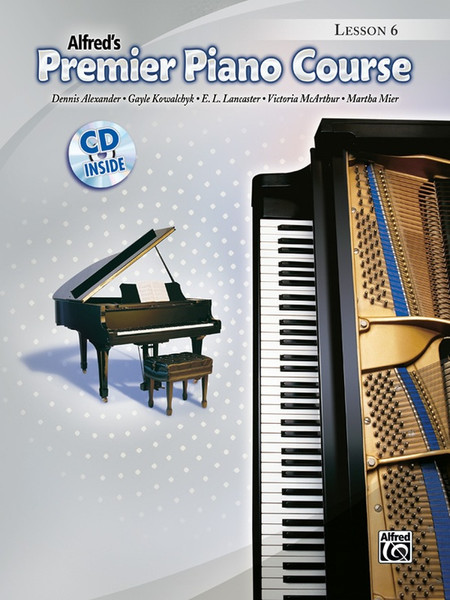 Alfred's Premier Piano Course - Lesson Book & CD - Level 6