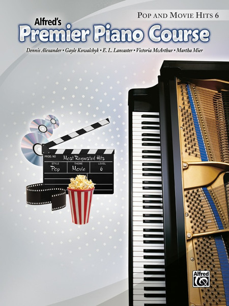 Alfred's Premier Piano Course - Pop & Movie Hits - Level 6