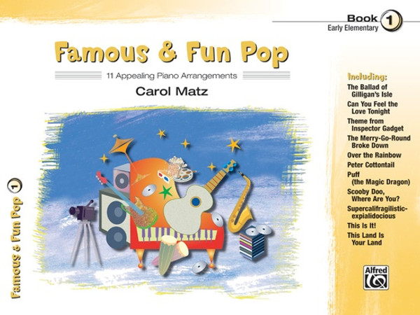 Famous & Fun - Pop - Book 1