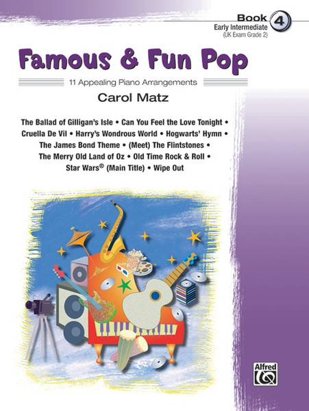 Famous & Fun - Pop - Book 4