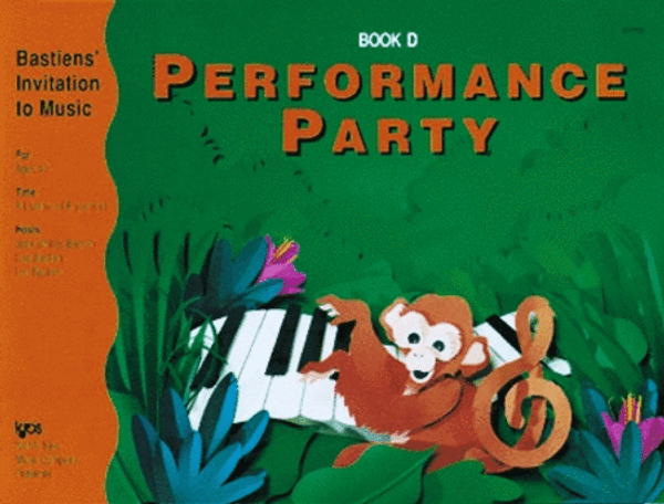 Bastiens' Invitation to Music Series - Performance Party Book D