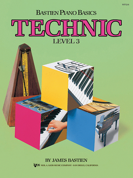 Bastien Piano Basics - Technic - Level 3