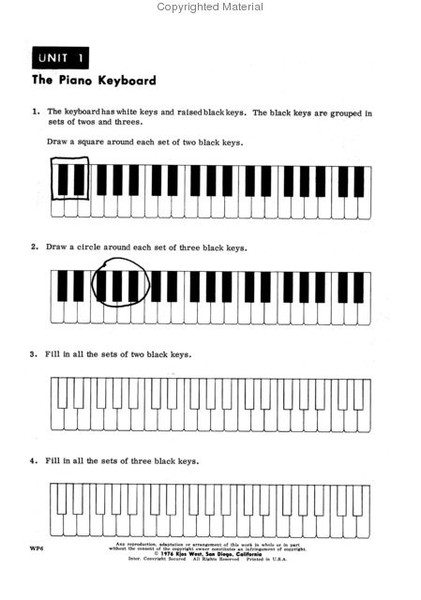 Bastien Piano Lilbrary - Theory Lessons - Primer Level