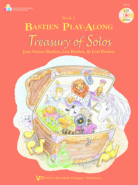 Bastien Play-Along Treasury of Solos (Book/CD Set)