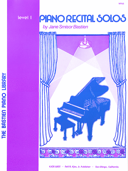 Bastien Piano Library - Piano Recital Solos - Level 1