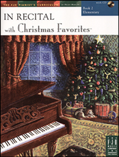 In Recital With Christmas Favorites Book 2 (Free Downloadable Recordings) - Christmas - Easy Piano Songbook