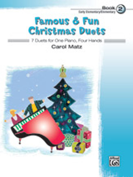 Famous & Fun Christmas Duets Book 2 - Piano Method Duets & Ensembles