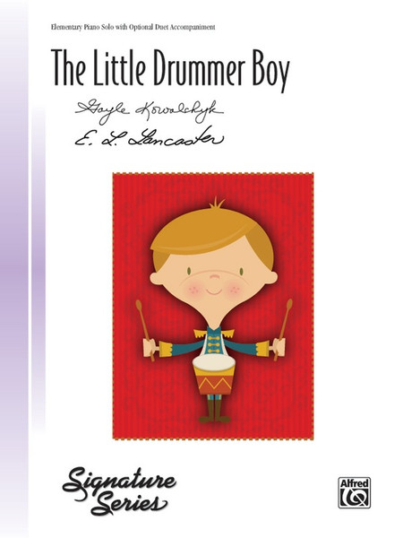 The Little Drummer Boy - Elementary Piano Solo with Optional Duet Accompaniment