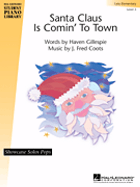 Santa Claus is Comin' To Town - Late Elementary Piano Solo