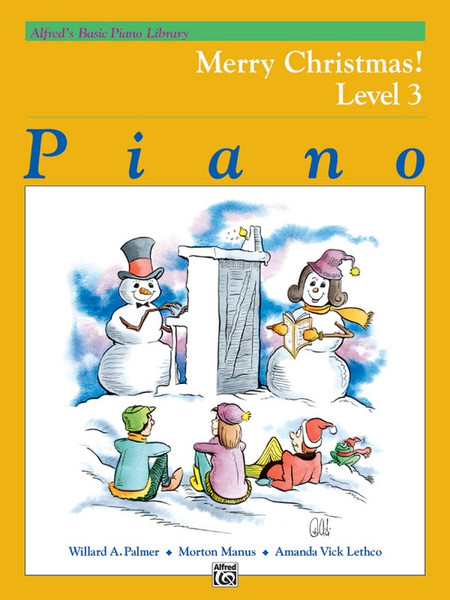 Alfred's Basic Piano Library: Merry Christmas! - Level 3