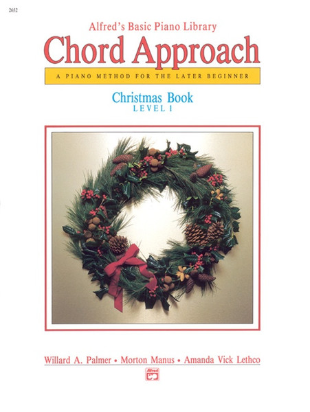 Alfred's Basic Piano Library Chord Approach: Christmas Book - Level 1