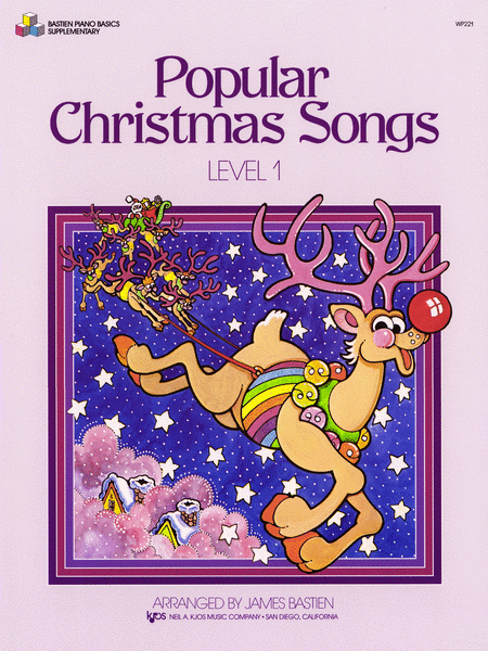 Bastien Piano Basics: Popular Christmas Songs - Level 1