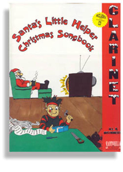 Santa's Little Helper Christmas Songbook for Clarinet (Book/CD Set)