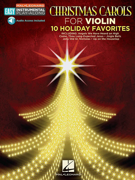 Hal Leonard Easy Instrumental Play-Along: Christmas Carols for Violin (with Audio Access)