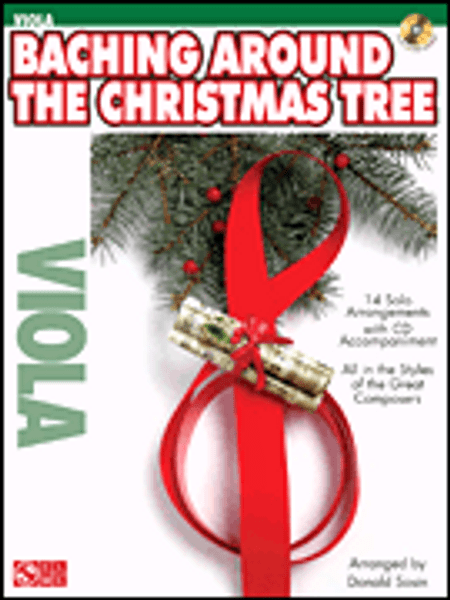 Baching Around the Christmas Tree for Viola (Book/CD Set)