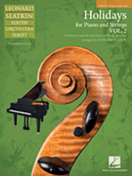 Leonard Slatkin Youth Orchestra Series: Holiday for Piano & Strings Vol. 2 - Violin 3 (Viola Treble Clef)