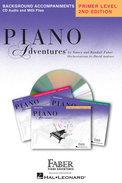 Faber Piano Adventures - Background Accompaniments CD - Primer Level 2nd Edition