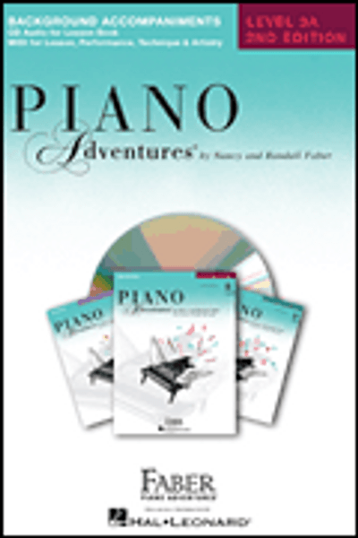 Faber Piano Adventures - Lesson Book Background Accompaniments CD - Level 3A