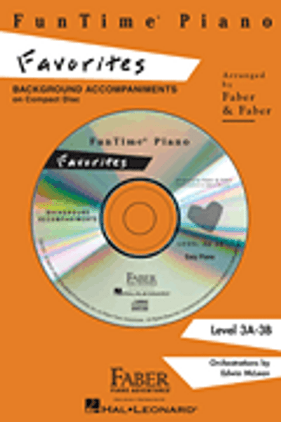 Faber - FunTime Piano - Favorites Background Accompaniments CD - Level 3A-3B