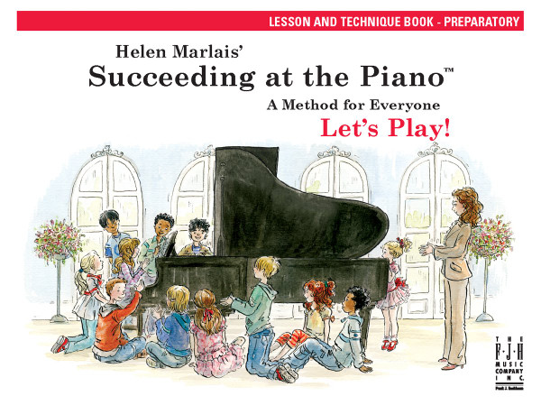 FJH - Succeeding at the Piano - Lesson & Technique Book - Preparatory Level (Book/CD Set)