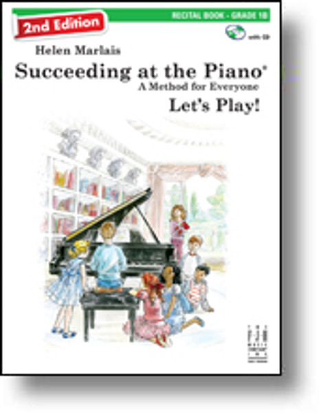 FJH - Succeeding at the Piano - Recital Book - Grade 1B (Book/CD Set)