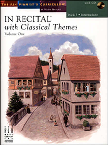 FJH In Recital with Classical Themes, Volume 1 - Book 5: Intermediate (Book/CD Set)