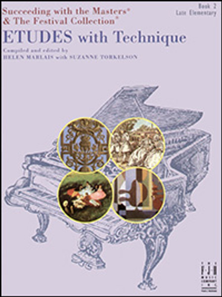FJH Succeeding with the Masters & the Festival Collection: Etudes with Technique - Book 2: Late Elementary