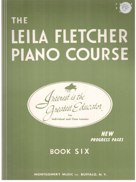 Fletcher Piano Course - Book 6