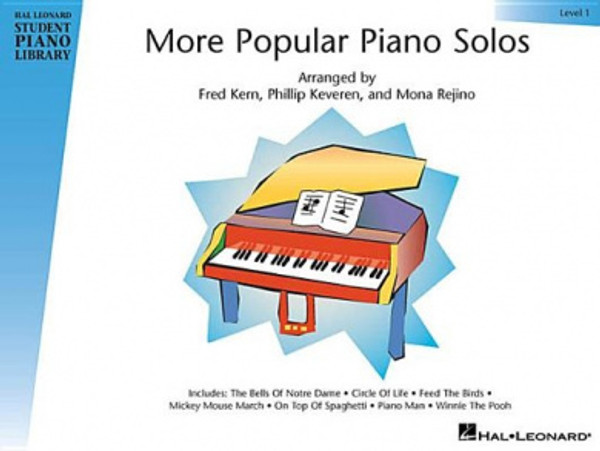 Hal Leonard Student Piano Library - More Popular Piano Solos - Book 1