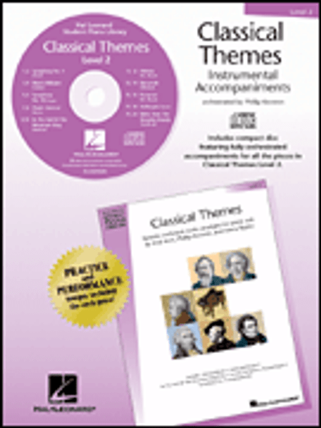 Hal Leonard Student Piano Library - Classical Themes Instrumental Accompaniments CD - Level 2