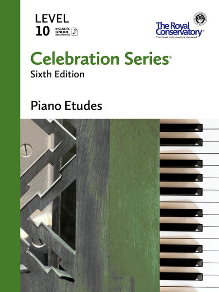 Royal Conservatory Celebration Series - Piano Etudes: Level 10 (6th Edition)