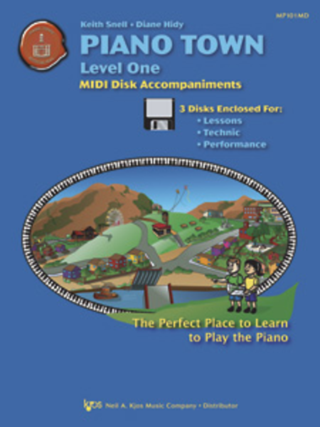 Piano Town - MIDI Disk Accompaniments - Level 1